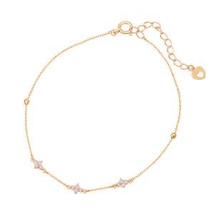 ジュエリーツツミ K18イエローゴールドアンクレット : ジュエリー