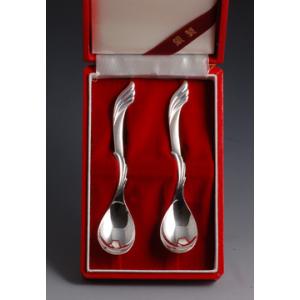 本七宝・誕生花スプーン5本入・銀製品・銀食器 : 銀食器・銀製器の老舗