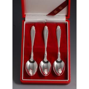 銀食器カトラリー「ニュークラウン」スプーン2本セット・銀製品・ : 銀