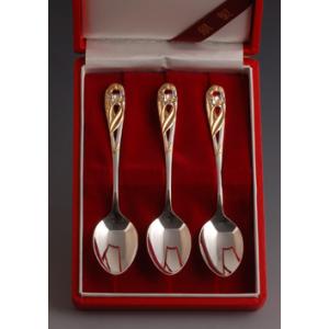 銀食器カトラリー「桜」スプーン3本セット・銀製品・ : 銀食器・銀製器