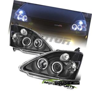 ヘッドライト 適合01-03ホンダシビックEM ES 2Dr / 4DrクーペセダンJDM