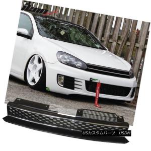 グリル Fits 17-19 VWゴルフMK7 /レッドトリムワット7.5 GTIスタイル