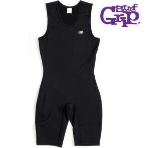 最新 SurfGrip インナー ショートジョン premium thermo BLACK Inner