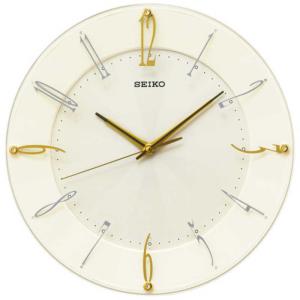 SEIKO（セイコー） 掛け時計 壁掛け KX242B 電波時計 スイープ 静か 音