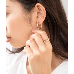 ete（エテ） ピアス K10YG クレール カット ピアス レディース