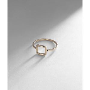 Jewel closet by L&Co. 指輪 リング K10 プレート リング レディース
