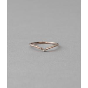 ete（エテ） 指輪 リング 「レイヤード」 K10YG クロス リング