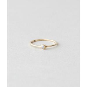 agete（アガット） 指輪 リング K5オパール／ダイヤモンドリング