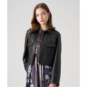 DES PRES（デプレ） レザージャケット ライダース ラムレザー ノー