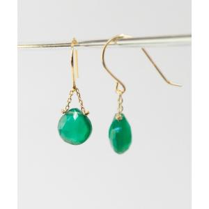 cui-cui（キュイキュイ） ピアス オニキスピアス | K18 レディース