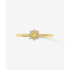 BLOOM（ブルーム） 指輪 リング K10 イエローゴールド フェザー