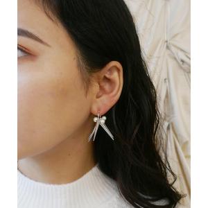 e.m.（イーエム） ピアス シルバースタッズパールピアスM レディース
