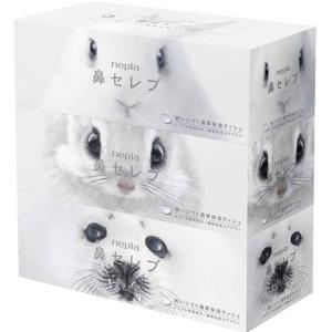 鼻セレブ プレミアム ティッシュ BOXティッシュ ネピア 390枚(130組