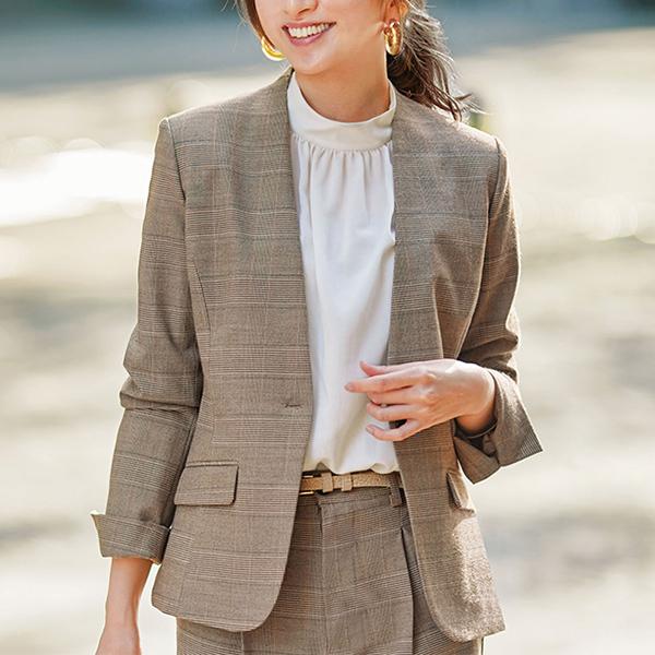 GeeRA（ジーラ） 【セットアップ対応】嬉しい機能付！ノーカラー