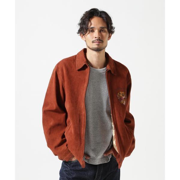 AVIREX（アヴィレックス） AGED SUEDE SOUVENIR JACKET ／ エイジド