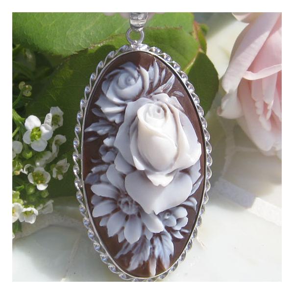 ゆーたんちゃん専用アンティークナイト&デーサードニクスシェルカメオ