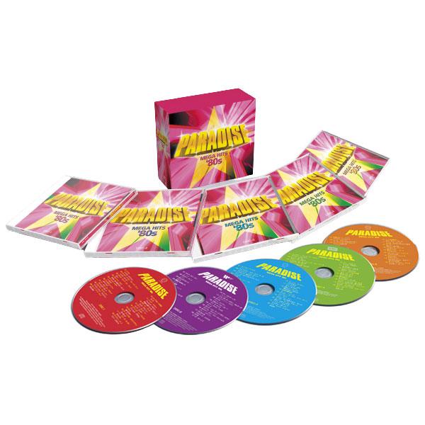 80年代洋楽ベストヒッツ PARADISE-MEGA HITS '80s CD5枚組 全90曲 通販