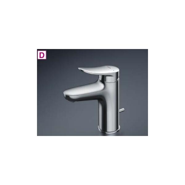 TOTO 台付シングル混合水栓(エコシングル、ワンプッシュ、共用