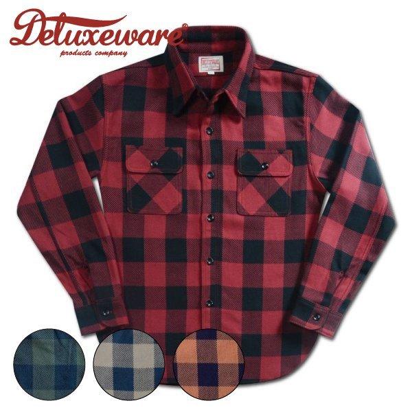 DELUXEWARE（デラックスウエア） 50s バッファローチェック ヘビー