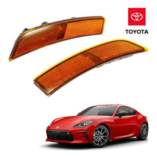 トヨタ GR86 ハチロク ZN8 フロント US仕様 サイドマーカーランプ US