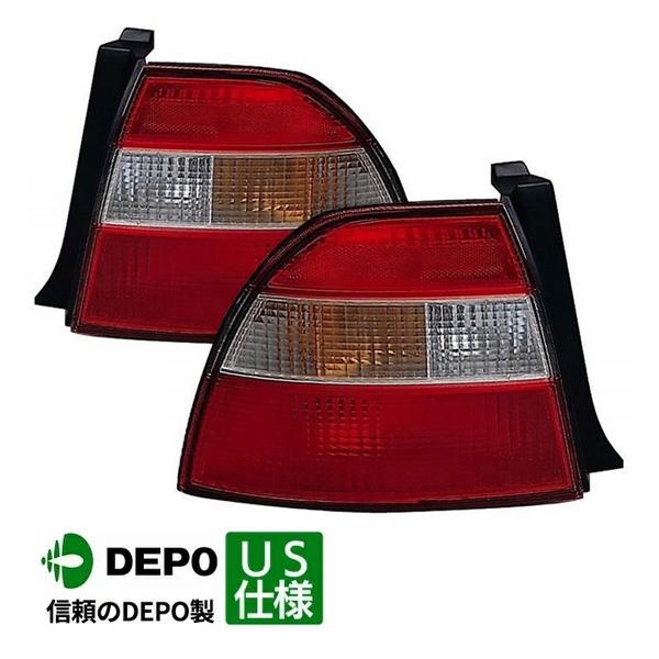 DEPO 正規品 テールランプ テールライト 純正タイプ 左右セット バルブ