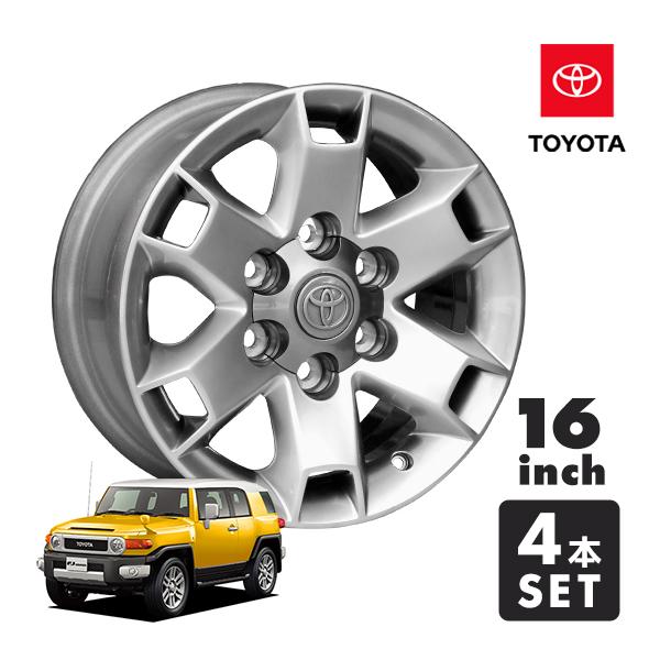 USトヨタ純正 16インチホイール Baja グラファイト 4本セット センター