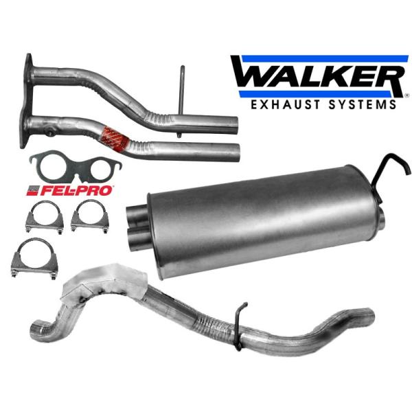 マフラーキット 触媒後 1台分 WALKER 純正タイプ 96-99yタホ2dr