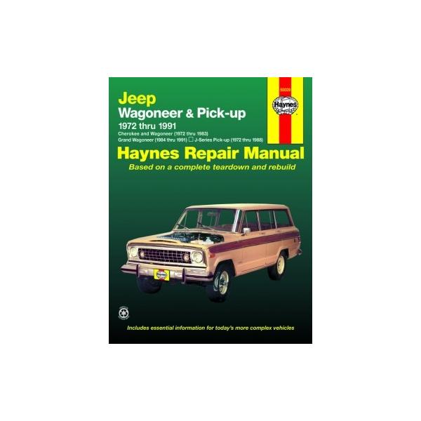 整備マニュアル HAYNES ヘインズ 84-91年 Jeep ジープ J10 グランド