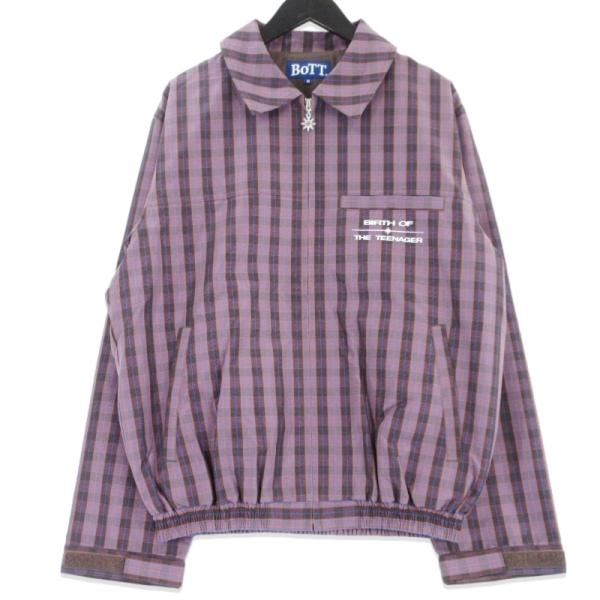 美品 BoTT ボット Plaid Work Jacket 251BoTT07 ワークジャケット