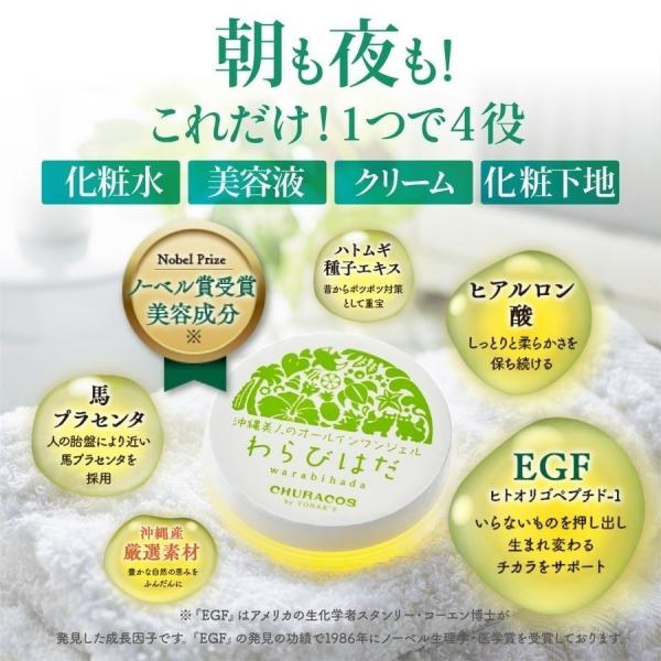 チュラコス（CHURACOS） オールインワン オールインワンジェル わらび