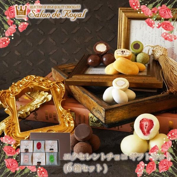 サロンドロワイヤル エクセレントチョコ ギフトセット(6箱セット