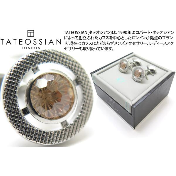 TATEOSSIAN（タテオシアン） ハロ ラウンド カフス（ロジウム