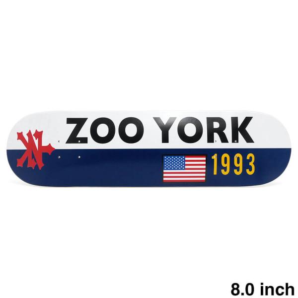 ZOO YORK（ズーヨーク） ZOO YORK DECK デッキ TEAM ZY SPORT 8.0