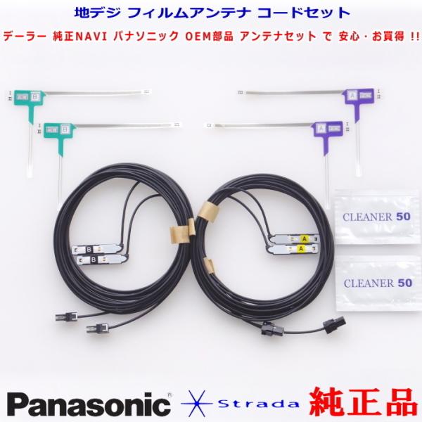 Strada Panasonic パナソニック純正部品 TU-DTX600 地デジ フィルム