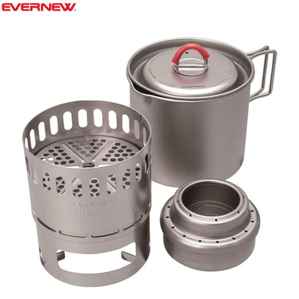 EVERNEW（エバニュー） Ti Mug pot 500 STOVE SET チタンマグポット500