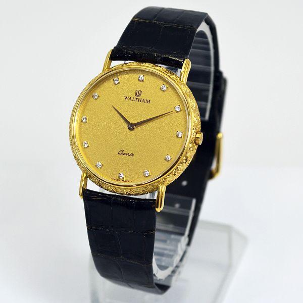 WALTHAM（ウォルサム） 現品限り/K18 18金 ウォッチ 腕時計