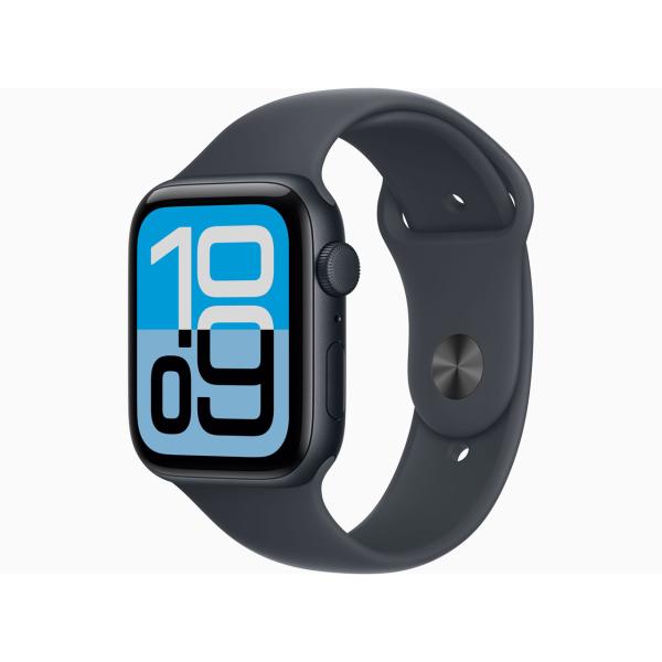 Apple Watch SE3 GPS 44mm MEHN4J/A ミッドナイトスポーツバンド S/M
