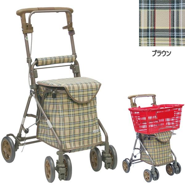 シルバーカー リズムRWC ブラウン 島製作所 : アークススクエア - 通販