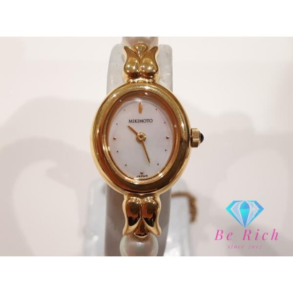 MIKIMOTO（ミキモト） パール ブレス ウォッチ レディース 腕時計 1E20