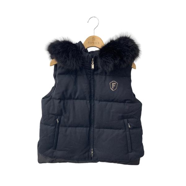 フォクシーブティック 42362 ダウンベスト 40 ブラック Chaleur