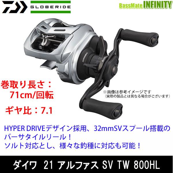 ダイワ アルファス SV TW 800HL (リール) 価格比較 - 価格.com