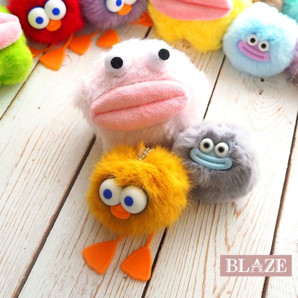 BLAZE 宅配便配送のみ キーホルダー もこもこ ダイバーズ クリーチャー