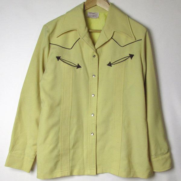 古着 50's ウエスタン シャツ ジャケット H BAR C CALIFONIA RANCHWEAR