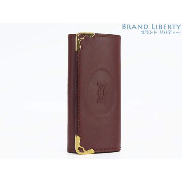 MUST DE CARTIER 未使用 カルティエ Cartier マストライン 4連 キー