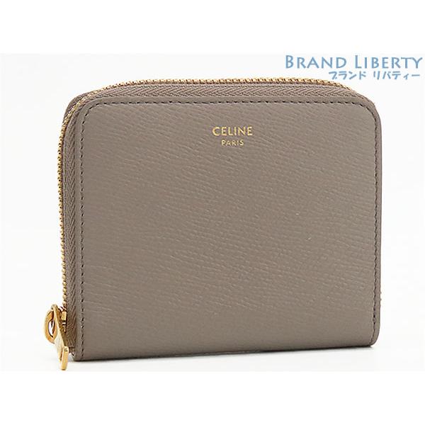 CELINE（セリーヌ） 美品 スモール ジップウォレット エッセンシャル