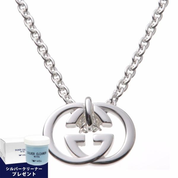 GUCCI（グッチ） ネックレス メンズ Gロゴモチーフ シルバーブリット
