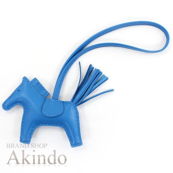 HERMES（エルメス） 【新品】エルメス ロデオPM バッグチャーム ブルー