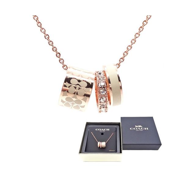 COACH（コーチ） ネックレス 新作 新品 シグネチャー ラインストーン