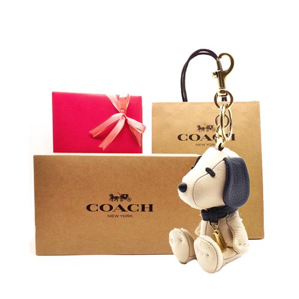 COACH（コーチ） スヌーピー バッグチャーム キーリング 新作 新品