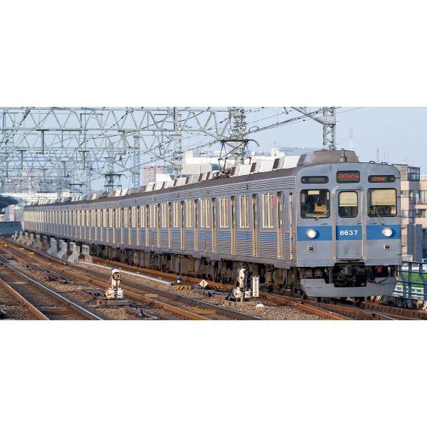 グリーンマックス 50823 東急電鉄8500系（8637編成・青帯）10両編成